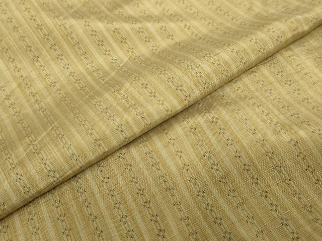 平和屋着物●上質な紬 変わり間道 正絹 逸品 DAAY5669ud