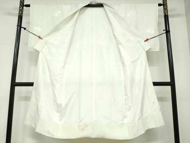 平和屋着物●長襦袢 袷 糸車地紋 暈し染め 正絹 逸品 DAAY5690ud