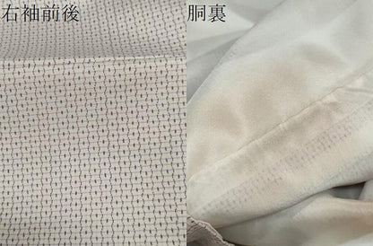 平和屋着物●中国三大刺繍 スワトウ刺繍 総刺繍 訪問着 本場大島紬 80亀甲 白大島 草花文 証紙付き 正絹 逸品 DAAY5699ud