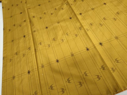 平和屋着物●琉球絣 越布絣 証紙付き 正絹 逸品 未使用 DAAY5707ud