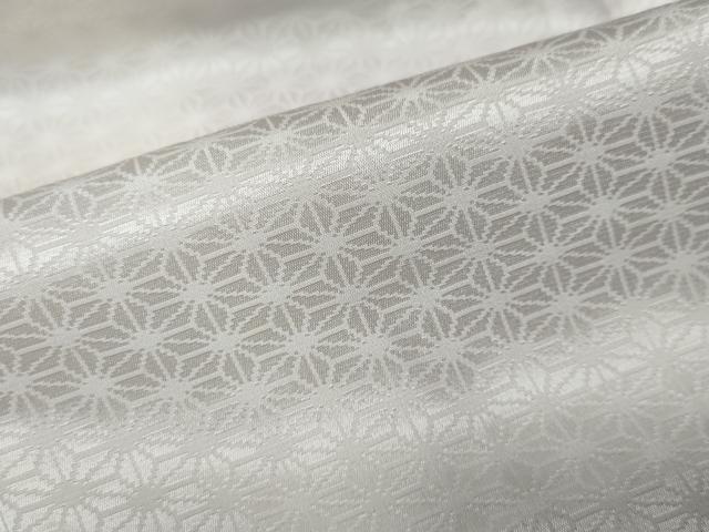 平和屋着物●長襦袢 無双仕立て 麻の葉市松文 暈し染め 正絹 逸品 未使用 DAAY5728ud