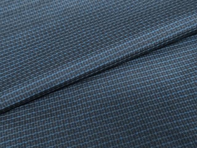 平和屋着物●男性　本場大島紬　アンサンブル　抽象文様　正絹　逸品　DAAY5731ud