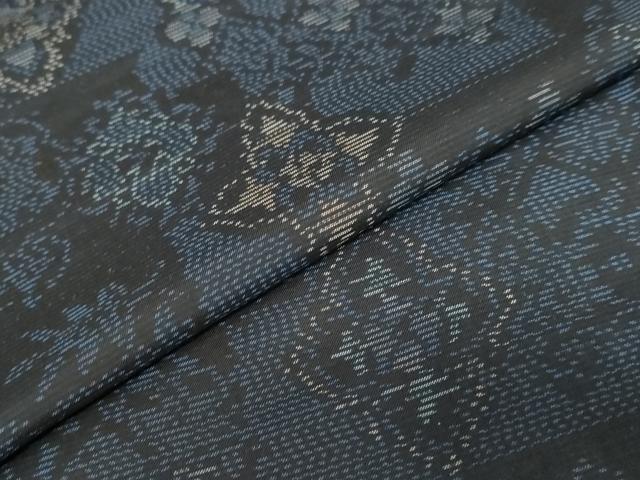 平和屋着物●本場大島紬 アンサンブル 抽象文様 正絹 逸品 未使用 DAAY5733ud