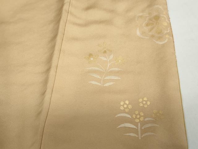 平和屋着物●豪華色留袖　寿光織　鏡裏洋花文　暈し染め　金糸　三越扱い　正絹　逸品　DAAY5737ud