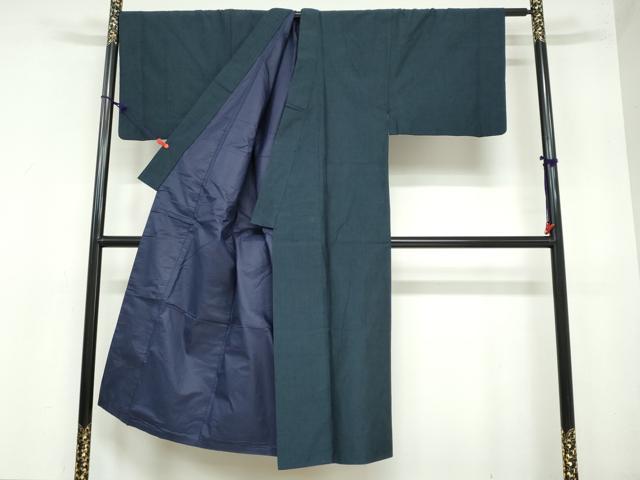 平和屋着物●男性　紬　褐返色　正絹　逸品　DAAY5750ud