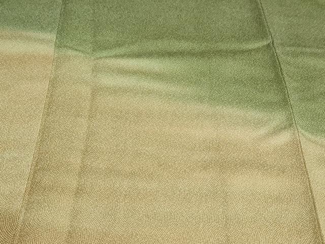 平和屋着物●江戸小紋　訪問着　鮫小紋柄　暈し染め　正絹　逸品　DAAY5756ud