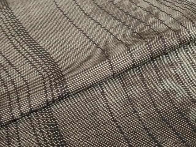 平和屋着物●本場大島紬　9マルキ　抽象文様　正絹　逸品　DAAY5784ud