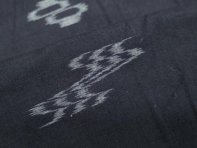 平和屋着物▽本場琉球絣 綿琉球 単衣 絣文様 綿 逸品 DAAY5794ud