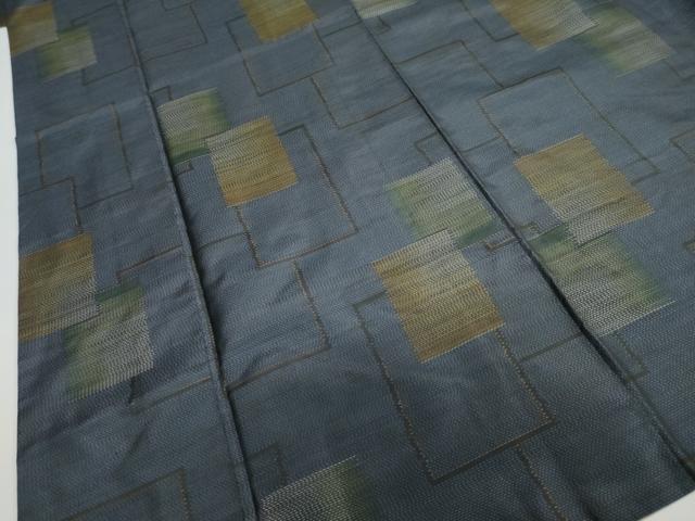 平和屋着物●本場大島紬 色紙重ね文 正絹 逸品 DAAY5912ud