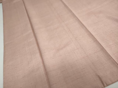 平和屋着物●上質な紬 ときがら茶色 正絹 逸品 DAAY5936ud