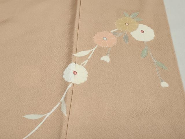 平和屋着物●訪問着　友禅　作家物　花鳥文　暈し染め　正絹　逸品　DAAY5990ud