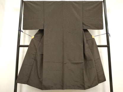 平和屋着物■男性 紬 間道 正絹 逸品 DAAY6029ea