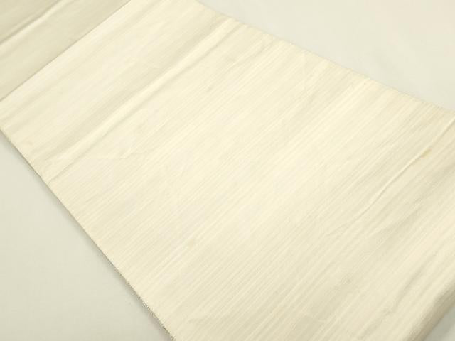 平和屋着物◎六通柄袋帯 鳳凰吉祥花文 銀糸 正絹 逸品 DAAY6108ea