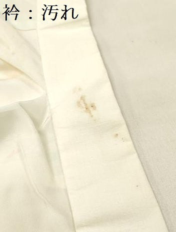 平和屋着物■長襦袢 無双仕立て 霞文 暈し染め 正絹 逸品 DAAY6257ea