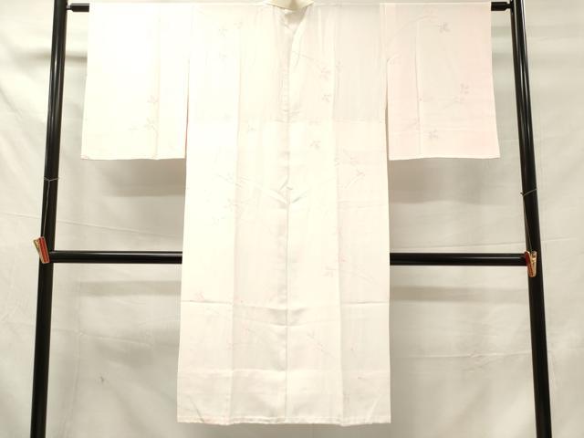 平和屋着物■長襦袢 無双仕立て 枝花文 暈し染め やまと誂製 正絹 逸品 DAAY6259ea