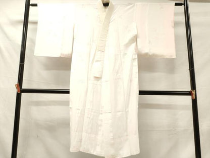 平和屋着物■長襦袢 無双仕立て 枝花文 暈し染め やまと誂製 正絹 逸品 DAAY6259ea