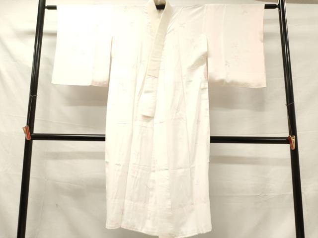 平和屋着物■長襦袢 無双仕立て 枝花文 暈し染め やまと誂製 正絹 逸品 DAAY6259ea