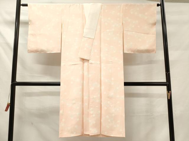 平和屋着物■長襦袢 袷 流水楓文 正絹 逸品 DAAY6350ea