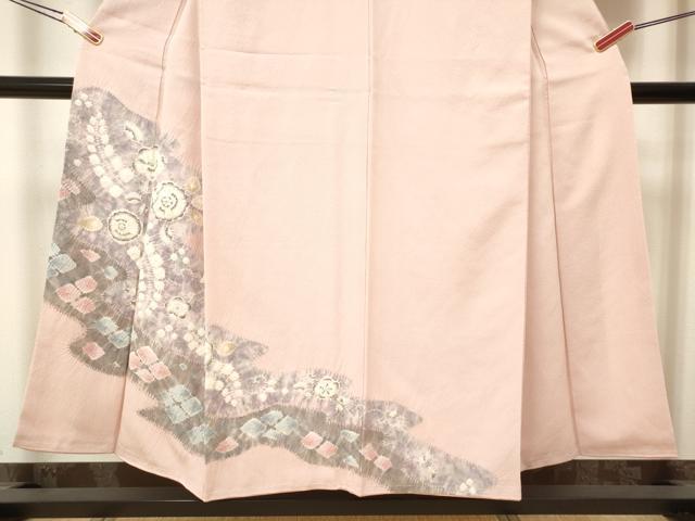 平和屋着物□訪問着 絞り 辻が花 正絹 逸品 DAAY6362ea