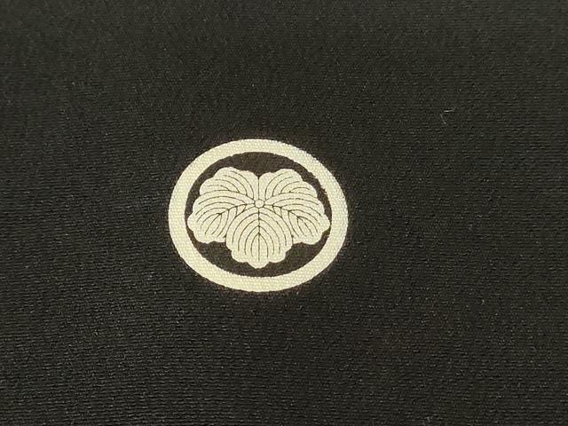 平和屋着物■豪華黒留袖　風景花文　暈し染め　金彩　正絹　逸品　DAAY6724qp