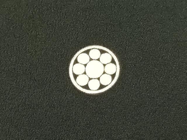 平和屋着物■豪華黒留袖 駒刺繍 飛鶴吉祥文 金彩 正絹 逸品 DAAY6784qp