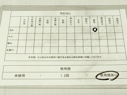 平和屋着物◎佐賀錦　六通柄袋帯　流水花文　金糸　正絹　逸品　DAAY6945qp