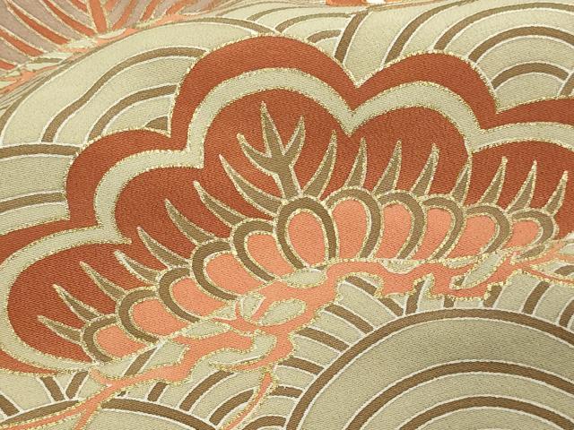 平和屋着物■豪華黒留袖 駒刺繍 青海波松文 金彩 正絹 逸品 DAAY7547sf