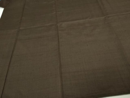 平和屋着物■上質な紬　格子　正絹　逸品　DAAY7573sf