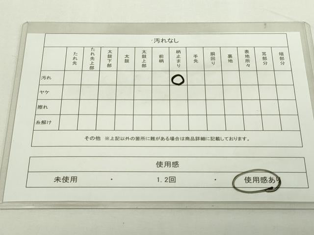 平和屋着物◎両面　六通柄袋帯　数寄屋　金糸　正絹　逸品　DAAY7585sf