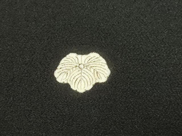 平和屋着物■豪華黒留袖　駒刺繍　鳳凰草花文　金彩　正絹　逸品　DAAY7912sf