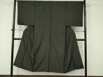 平和屋着物■男性　紬　縞　正絹　逸品　DAAY7917sf