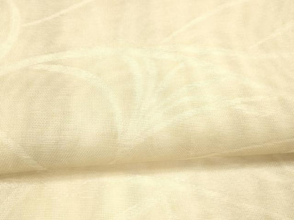 平和屋着物＊夏物 六通柄袋帯 草葉文 正絹 逸品 DAAY8003cm