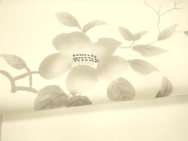 平和屋着物＊夏物 九寸名古屋帯 手描き 枝花文 正絹 逸品 DAAY8010cm