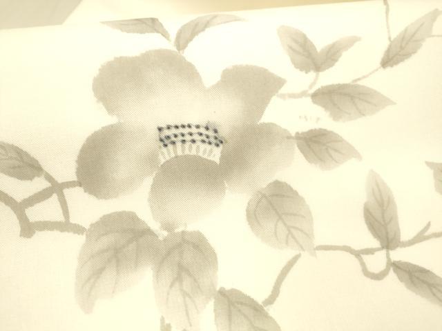 平和屋着物＊夏物 九寸名古屋帯 手描き 枝花文 正絹 逸品 DAAY8010cm
