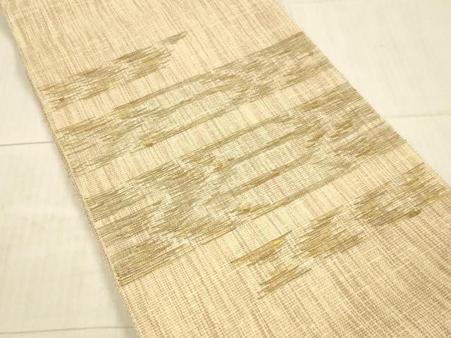 平和屋着物＊夏物 太鼓柄袋帯 抽象文様 正絹 逸品 DAAY8014cm