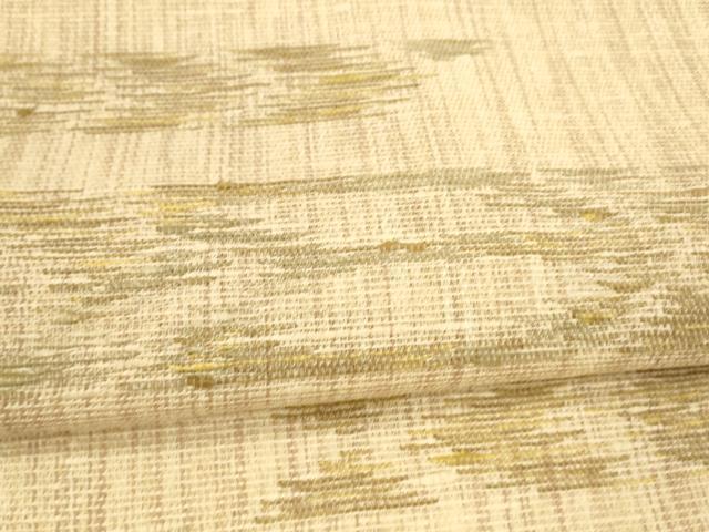 平和屋着物＊夏物 太鼓柄袋帯 抽象文様 正絹 逸品 DAAY8014cm