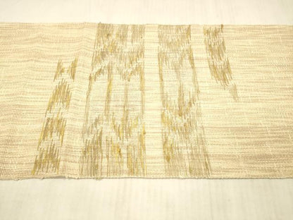 平和屋着物＊夏物 太鼓柄袋帯 抽象文様 正絹 逸品 DAAY8014cm