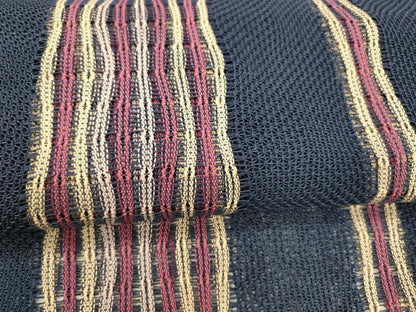 平和屋着物＊夏物 八寸名古屋帯 間道 正絹 逸品 DAAY8029cm