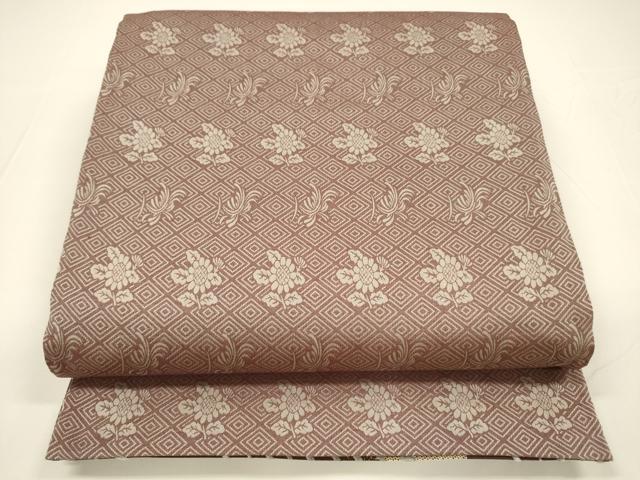 平和屋着物●両面 六通柄袋帯 流水文 草花文 正絹 逸品 DAAY8102cm
