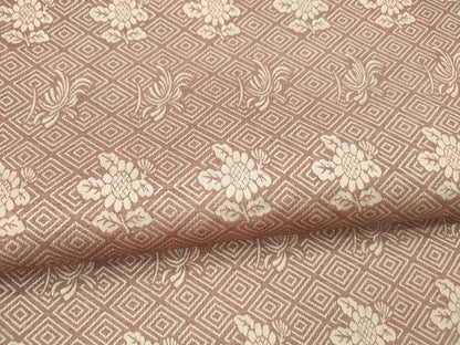平和屋着物●両面 六通柄袋帯 流水文 草花文 正絹 逸品 DAAY8102cm