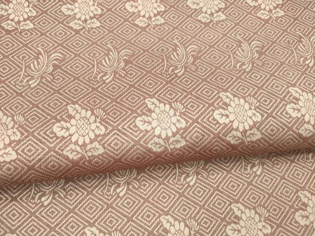 平和屋着物●両面 六通柄袋帯 流水文 草花文 正絹 逸品 DAAY8102cm