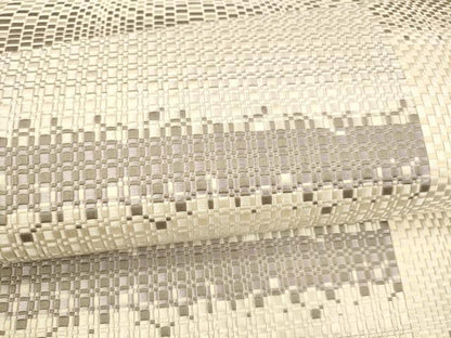 平和屋着物●本場筑前博多織 八寸名古屋帯 抽象文様 正絹 逸品 DAAY8105cm