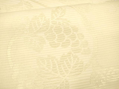 平和屋着物＊夏物 全通柄袋帯 葡萄蔦の葉文 金糸 正絹 逸品 DAAY8151cm