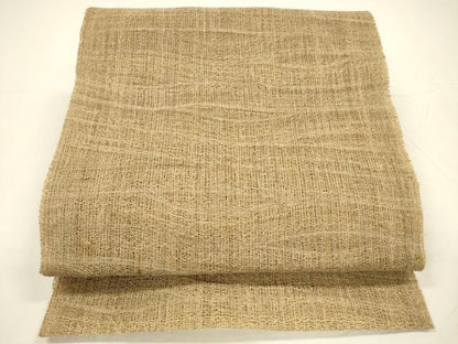 平和屋着物＊夏物 八寸名古屋帯 よろけ縞 麻 逸品 DAAY8152cm
