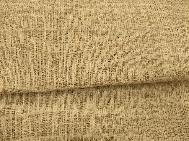 平和屋着物＊夏物 八寸名古屋帯 よろけ縞 麻 逸品 DAAY8152cm
