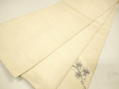 平和屋着物＊夏物 中国三大刺繍 相良刺繍 総刺繍 絽綴れ 太鼓柄袋帯 成り物蔦の葉文 正絹 逸品 DAAY8169cm