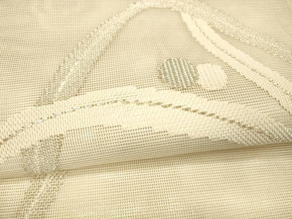平和屋着物＊夏物 太鼓柄 本袋帯 露草文 銀糸 正絹 逸品 DAAY8172cm