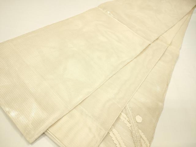 平和屋着物＊夏物 太鼓柄 本袋帯 露草文 銀糸 正絹 逸品 DAAY8172cm