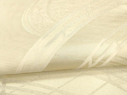 平和屋着物＊夏物 六通柄袋帯 渡橋流水文 銀糸 正絹 逸品 DAAY8174cm