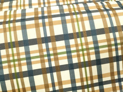 平和屋着物●全通柄袋帯 格子 正絹 逸品 DAAY8236cm